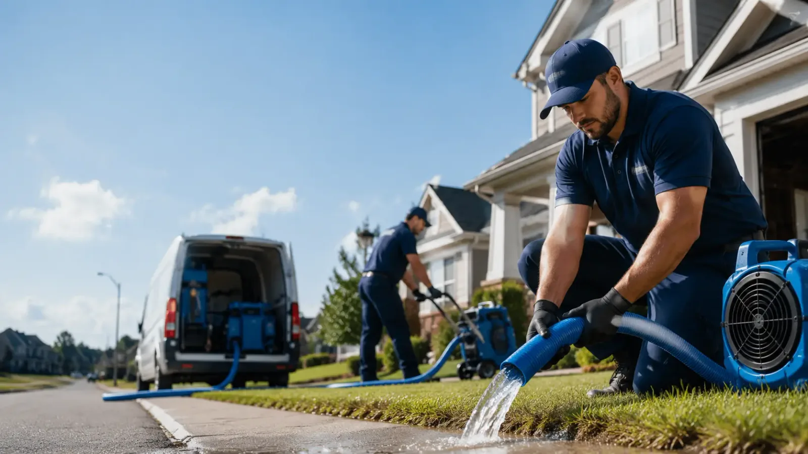 Flood Damage Restoration in Dugger, IN